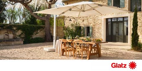 Wer an Schatten denkt, denkt an GLATZ