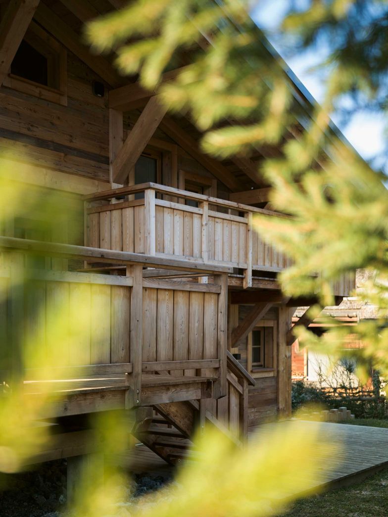 Das Chalet in Megève ist ein Rückzugsort für jede Jahreszeit.