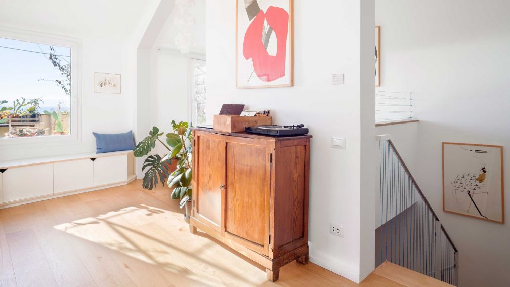 Zufluchtsort mit Hafenblick