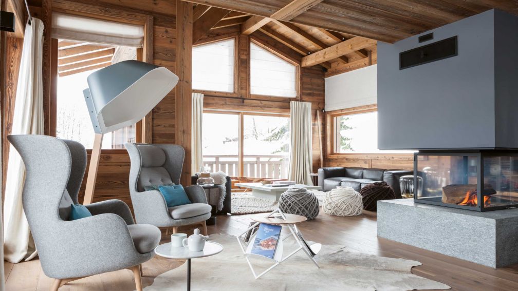 Mondäne Höhenlage, modernes Chalet