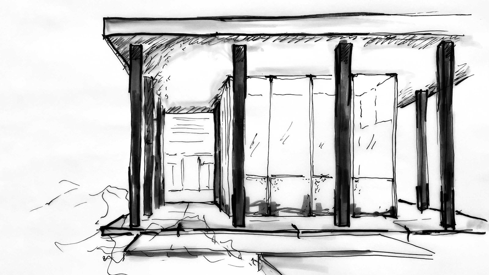 In den 1950er-Jahren entwarf Luca Meda einen vierstöckigen Ausstellungsraum für das Unternehmen und verwendete dabei Elemente von Aldo Rossi. Die Säulen dieses Gebäudes dienten Vincent van Duysen als Inspiration.