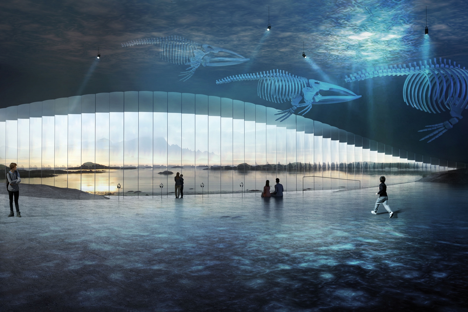 Der Wettbwerb für «The Whale» wurde im Frühjahr 2019 ausgeschrieben. Es ging nicht nur darum, ein Museum zu bauen, es sollte eine neue architektonische Attraktion entstehen, in der BesucherInnen alles über Wale lernen können. 