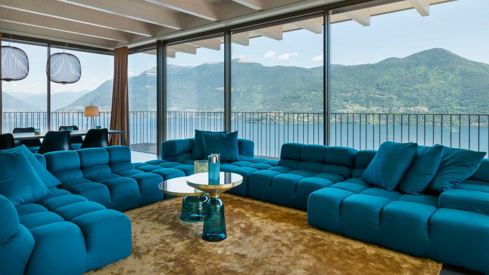 Villa mit Weitwinkel