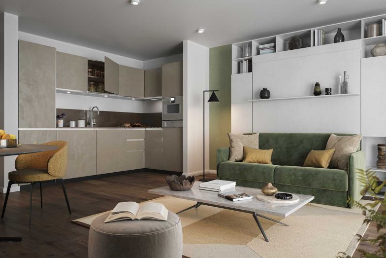 Offene Wohnkonzepte schaffen Orte der Kommunikation.