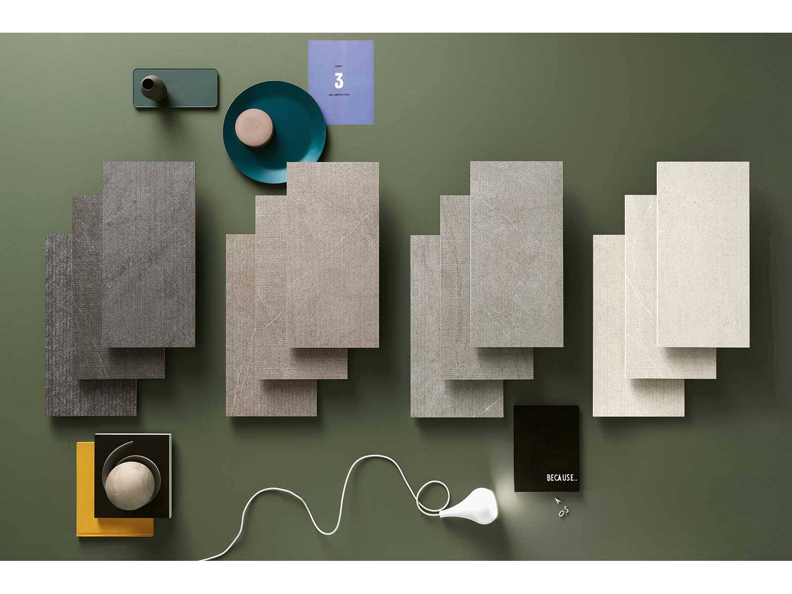 Die Kollektion «Fargo» kombiniert die Ästhetik verschiedener Natursteine zu einem harmonischen Gesamtbild. Erhältlich in den vier neutralen Farbtönen White, Gray, Taupe und Dark bietet sie eine Vielzahl an Formaten und Oberflächen, die im Badbereich vielseitig einsetzbar sind. Dank der innovativen Slimtech-Technologie sind die Fliesen besonders leicht. HGC.