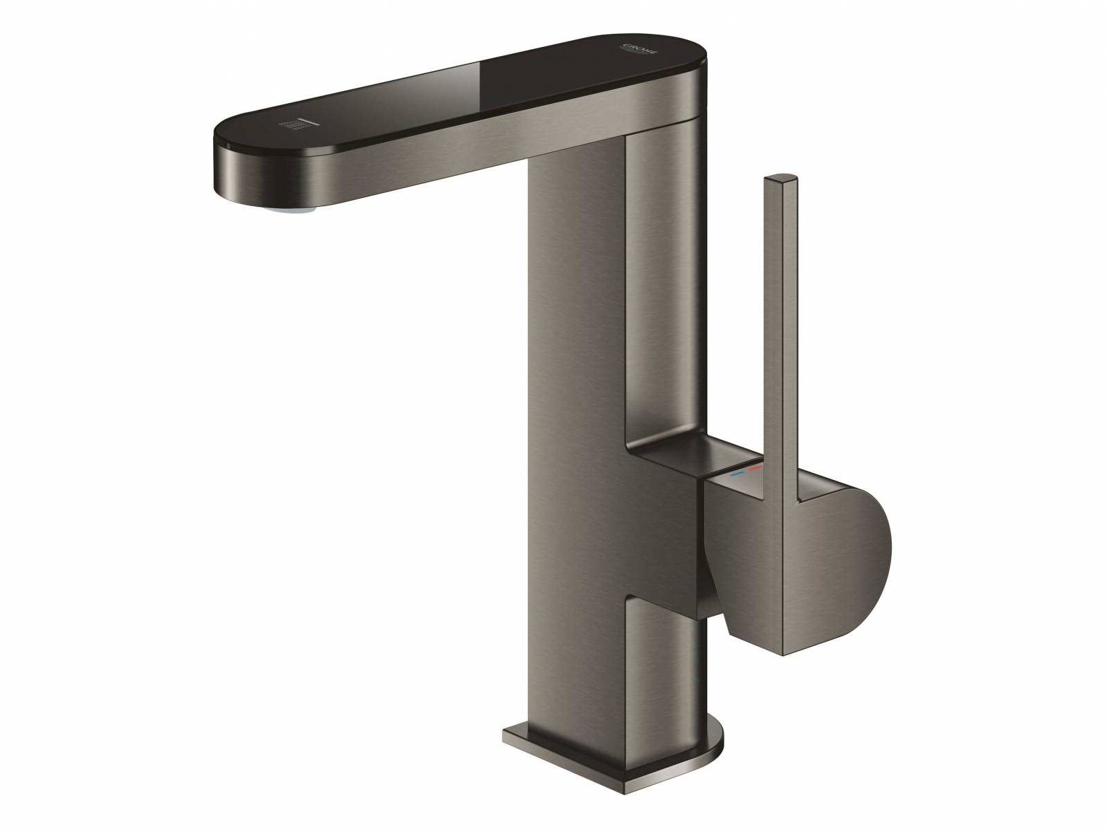 Unserem Bedürfnis, der Umwelt mehr Sorge zu tragen, kommen die Armaturen der «Plus»-Kollektion nach. Das integrierte LED-Display sorgt für die präzise Kontrolle der Wassertemperatur, der Eco-Strahl für einen geringen Verbrauch. Grohe.