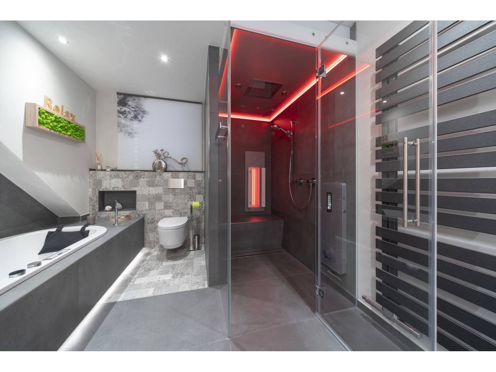 Wellness zu Hause: Die Badprodukte können individuell in Farbe und Grösse dem Badezimmer angepasst werden.