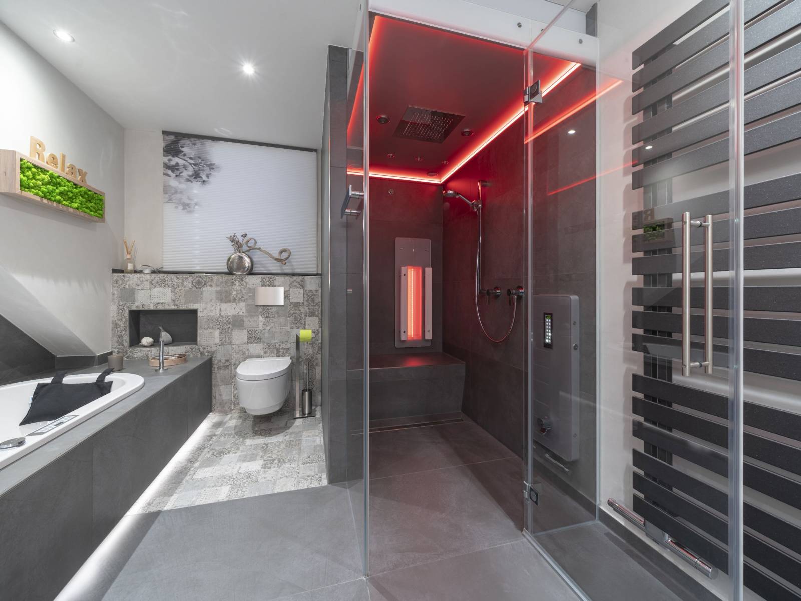 Wellness zu Hause: Die Badprodukte können individuell in Farbe und Grösse dem Badezimmer angepasst werden.