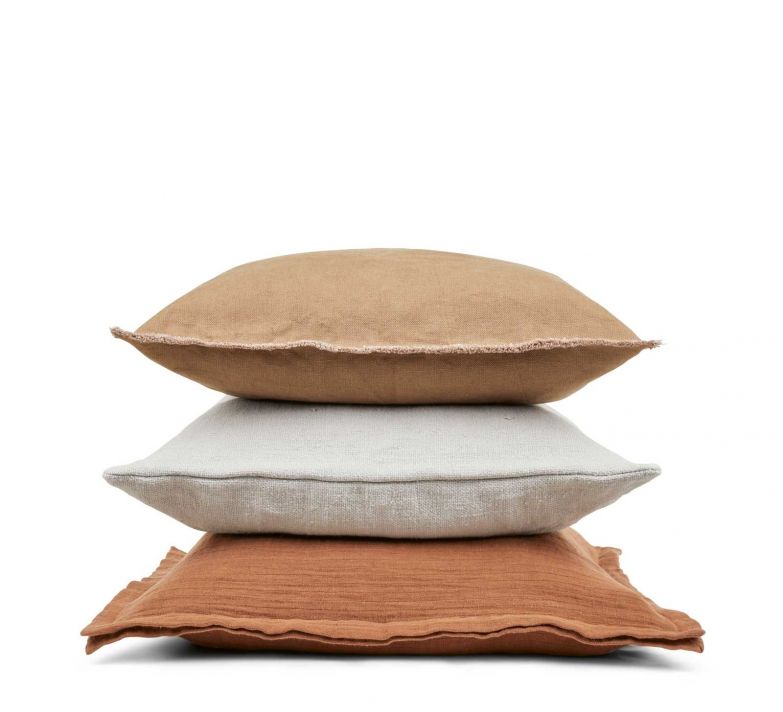 Das dänische Unternehmen stellte Kissen aus der Kollektion «Dale» vor. Sie sind aus 100% Oeko-­Tex-zertifiziertem europäischem Leinen gefertigt, was nicht nur für Qualität, sondern auch für umweltbewusste Produktion steht. Die Füllung aus Federn und Daunen macht «Dale» besonders weich und komfortabel. tameko.dk