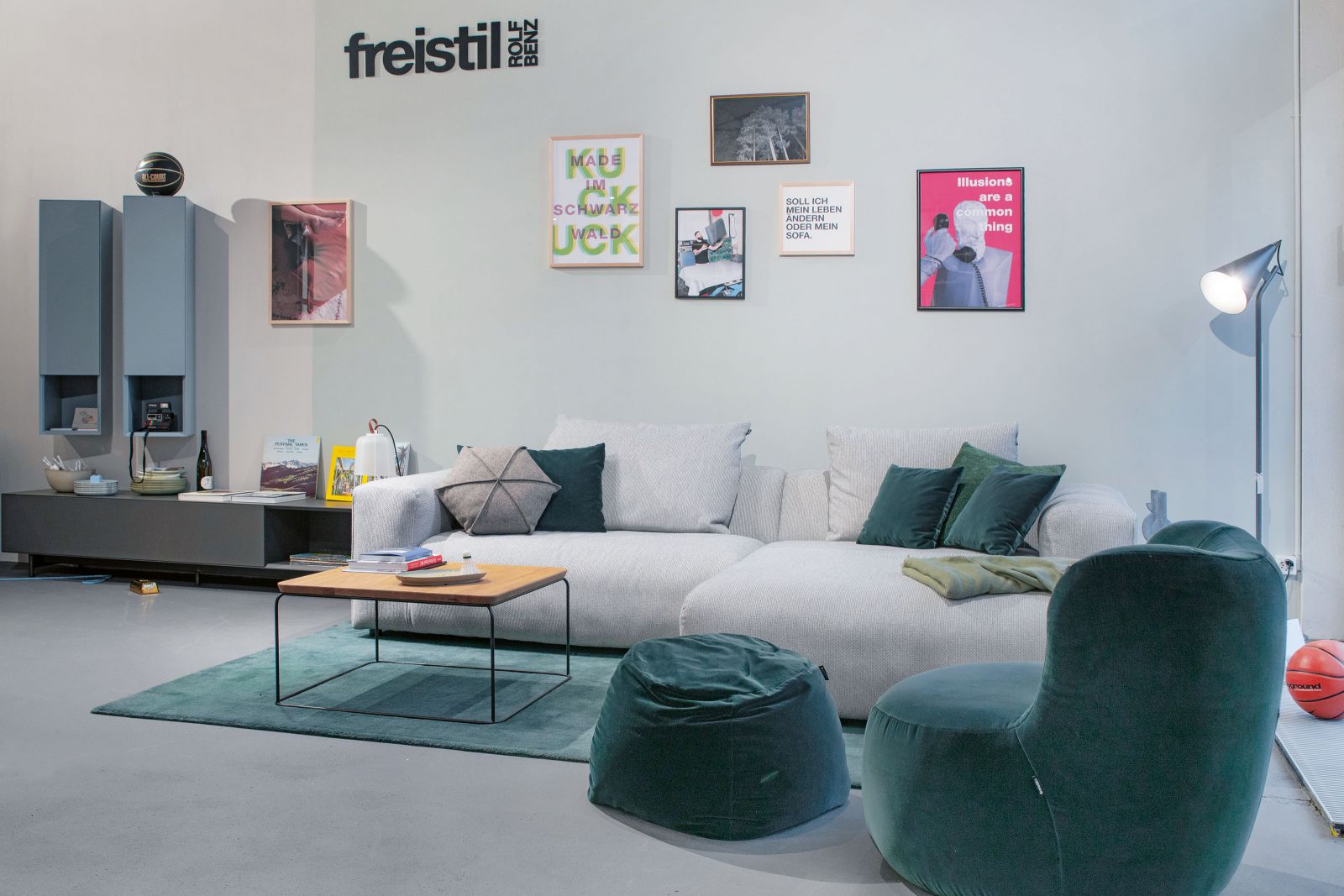 Showroom freistil Rolf Benz.