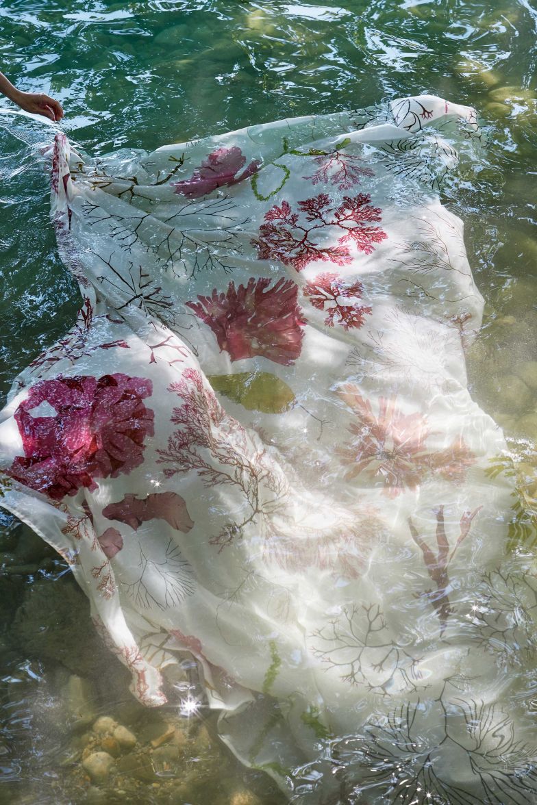 Bettwäsche-Kollektion Algas Marinhas von Estelle Gassmann. Foto: Giuseppe Micciché.