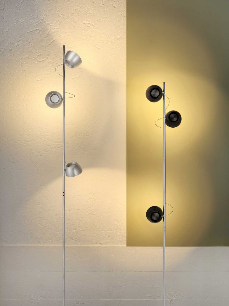 «Irio» zählt zu den jüngsten Leuchten­familien von Baltensweiler. Es ist das letzte Modell, zu dem die Firmengründerin Rosmarie Baltensweiler mit über 90 Jahren noch ihren Rat beisteuerte.