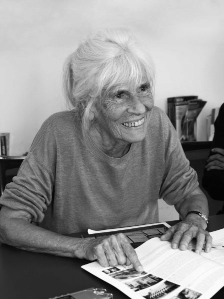 Rosemarie Baltensweiler, Leuchtendesignerin, die 2019 mit dem Grand Prix Design Award ausgezeichnet wurde.