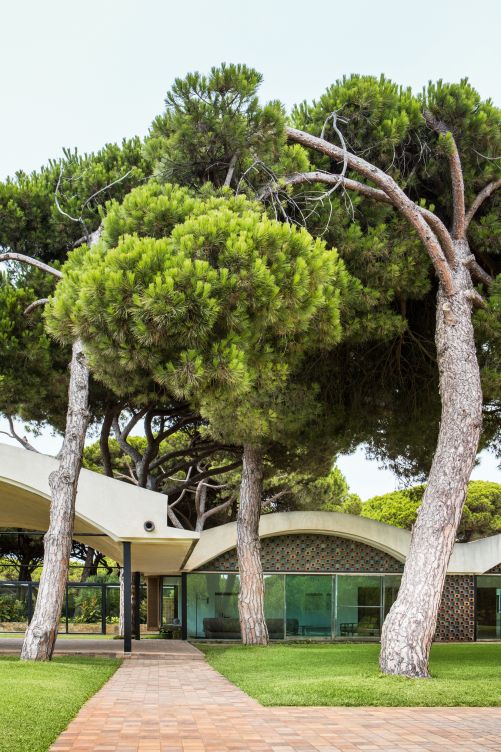 Jeder Teil des Hauses hat ein virtuelles Gegenstück unter freiem Himmel.