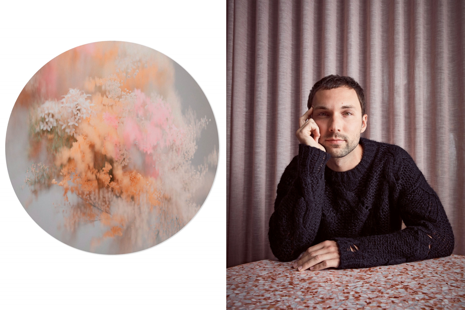 Teppich «Pollination of Hortensia» von Andrés Reisinger für Moooi.