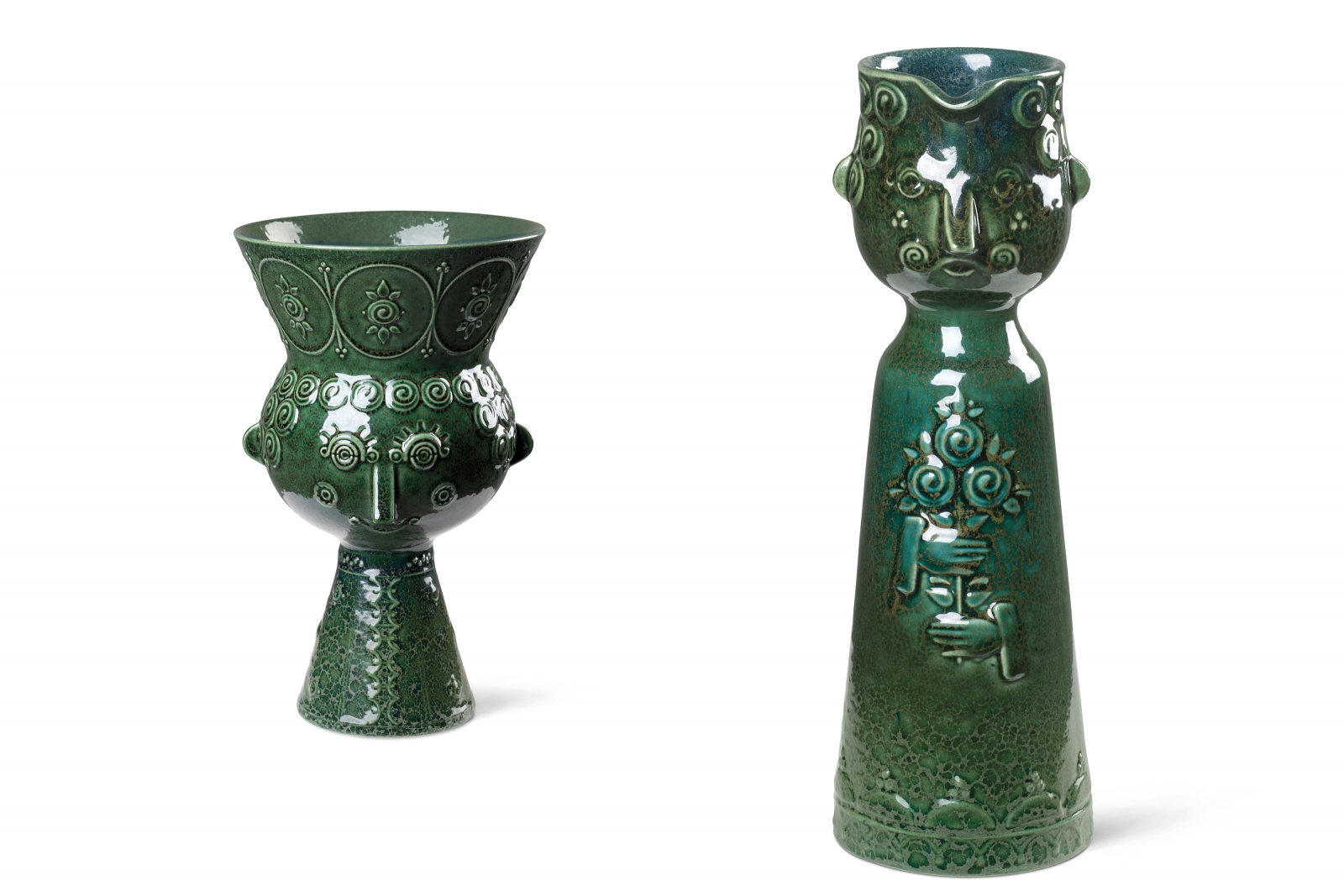 Seit 2014 setzt die Marke die fantasievollen Entwürfe des dänischen Designers und Künstlers Bjørn Wiinblad um. Die Serie Symphony, zu der auch Vase «Carmen» und Krug «Amadeus» gehören, ist inspiriert von Geschichten aus der Oper und dem Theater. Bjørn Wiinblad.