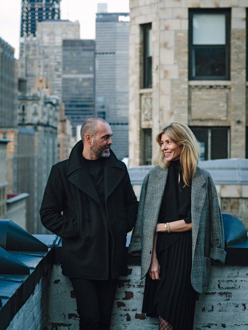 Signe Binderslev Henriksen und Peter Bundgaard Rützou designen in ihrem Studio im Zentrum von Kopenhagen Möbel und Interieurs, die derzeit weltweit Furore machen. Foto: Joachim Wichmann.