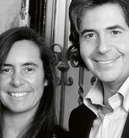 Francesca Gasparotti und Luca Ferreccio von Designstudio So Far So Near.