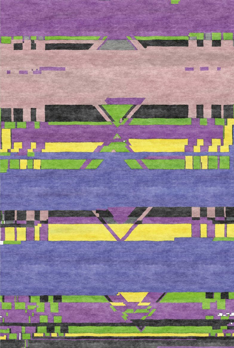 Teppich «The Glitch Gabbehs Collection».