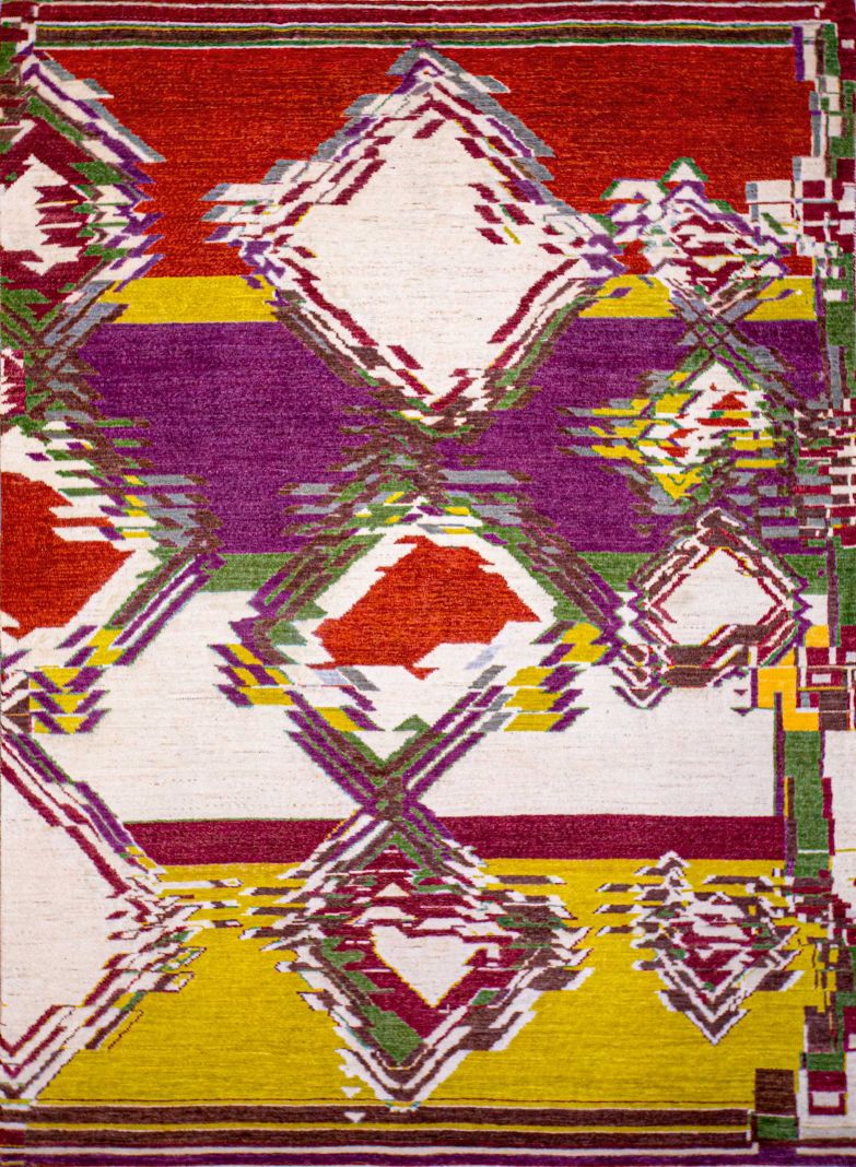 Teppich «The Glitch Gabbehs Collection».