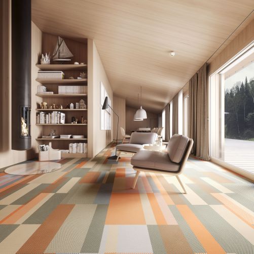 In der Handweberei entstehen Unikate auf Bestellung, bei handgetufteten ­Produkten gibt es keine Grenzen bei Farbe und Form.