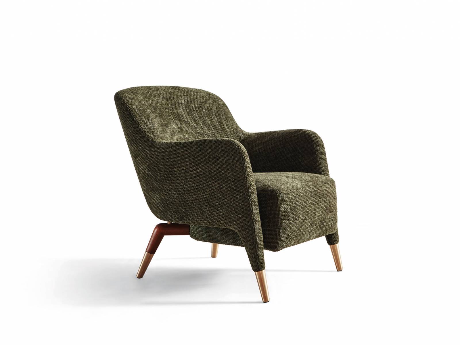 Zum facettenreichen Werk des Mailänders gehören auch Möbelentwürfe für Kreuzfahrtschiffe. Der Sessel «D.151.4» ist einer davon und wird damals wie heute von Molteni & C hergestellt. 