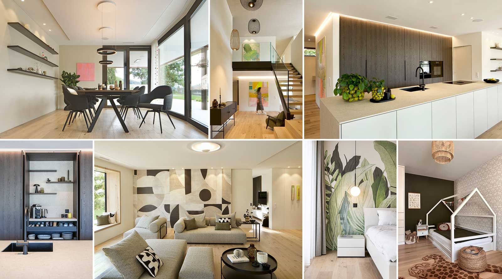 Ganzheitliche Raumkonzepte bei Neu- und Umbauten oder individuelle Design-Pakete wie das Starter-Paket für BauherrInnen, Room-Makeover, Einrichtungskonzepte sowie Tapeten­beratung gehören zum Kompetenzbereich von Room DNA GmbH.