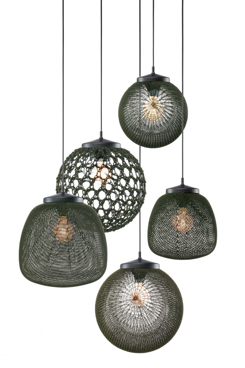 Pendelleuchte «Monsieur Tricot» von Ilia Eckardt für TRIBU.