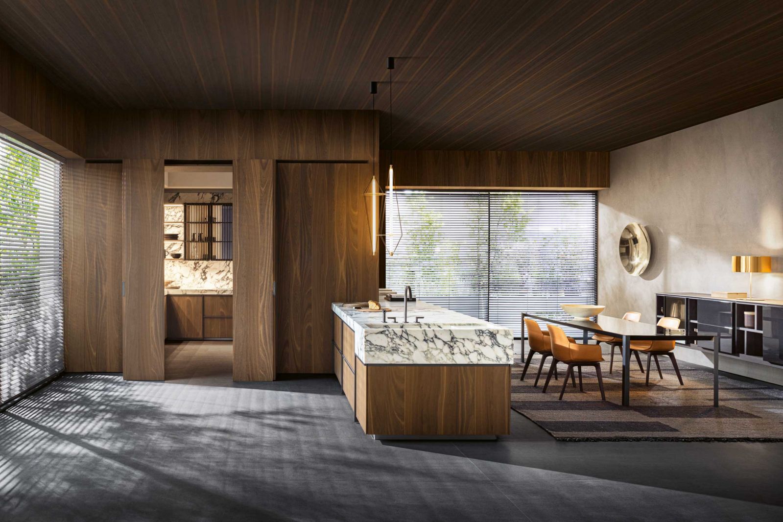 Auf die Frage nach ihrer Traumküche zeigte Heidi Stocker uns in ihrem Showroom in Emmen diese Ausstellungsküche von Molteni & C | Dada. Ihr Strahlen sagte dabei mehr als alle Worte.