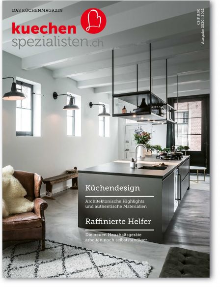Mit ihrer Website und dem gleichnamigen Magazin richtet sich der Verbund an Kunden, die auf der Suche nach einer neuen Küche sind und so aus direkter Hand zu Informationen über Fachgeschäfte in der unmittelbaren Umgebung kommen. Das Magazin kann online bestellt werden. KUECHENSPEZIALISTEN.CH