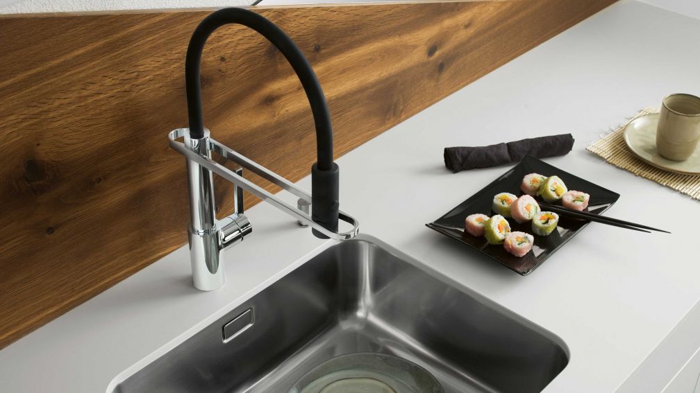 Raumgreifend: Küche