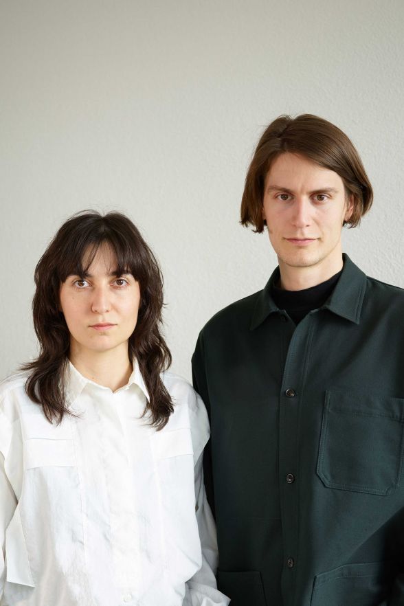 Designerin Denizay Apusoglu und Designer Jonas Kissling