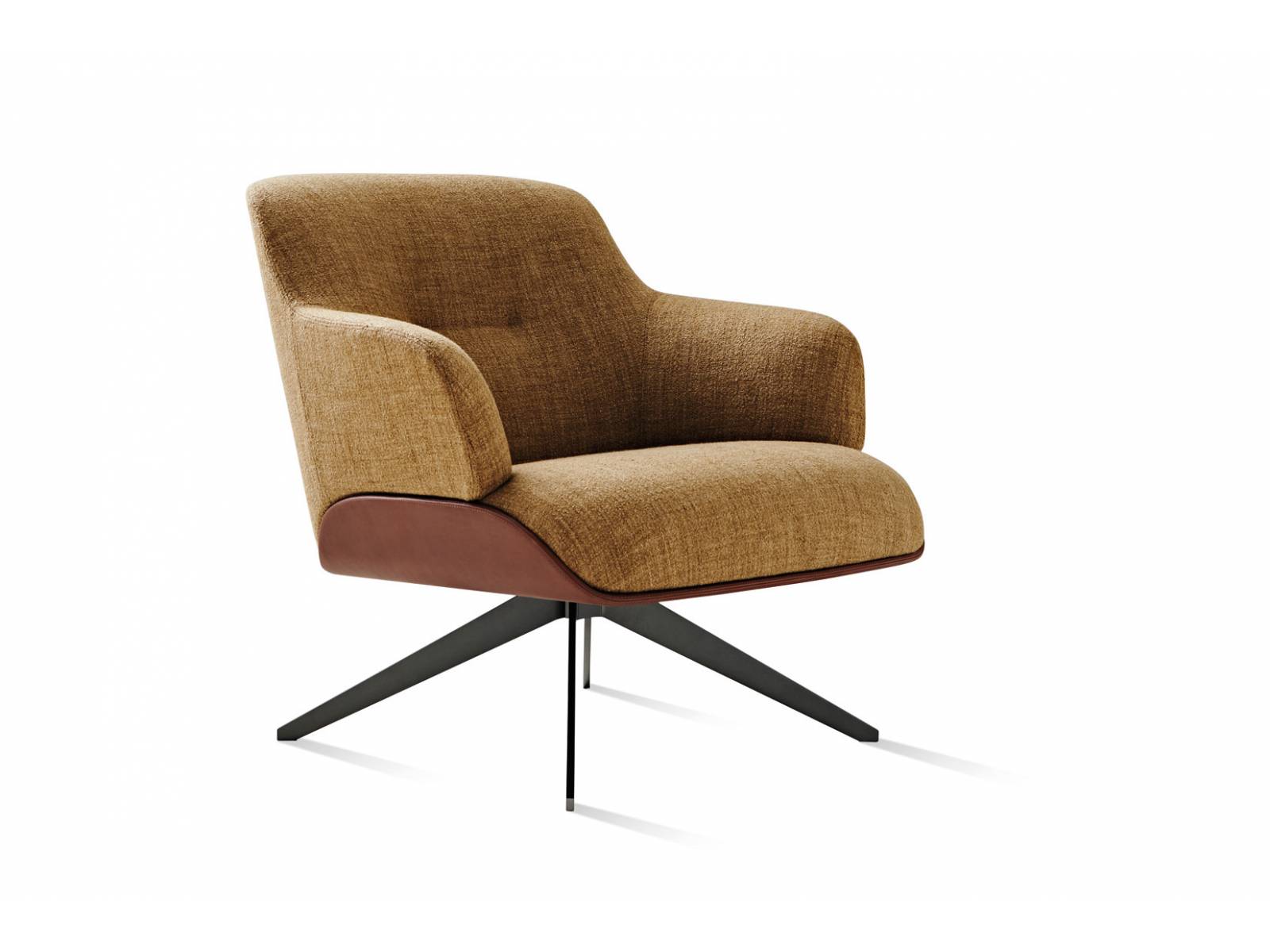 «Kensington» ist ein Sessel mit weich gepolsterter, grosszügiger Sitzfläche. Neben der Ausführung mit einer Aussenschale aus Leder und einer stoffgepolsteren Innenschale hat Designer Rodolfo Dordoni auch ein Modell komplett aus Leder entworfen. Molteni.