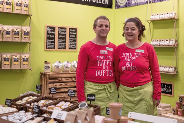 Christian und Sandra Zurlinden vom Familienbetrieb Baturtrends.