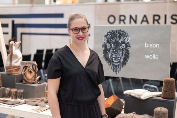 Designerin Sabina Brägger.