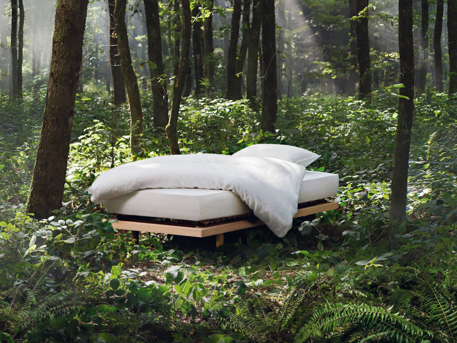 Das Schlafsystem «Roviva Activa» besteht aus einem intelligenten Systemrahmen, der sich dem Körper automatisch anpasst. Er lässt sich mit der gleichnamigen Matratze kombinieren, die aus natürlichen Materialien gefertigt ist. Durch die Verbindung von Matratze und Rahmen wird der Körper in jeder Position perfekt ausbalanciert. Roviva.