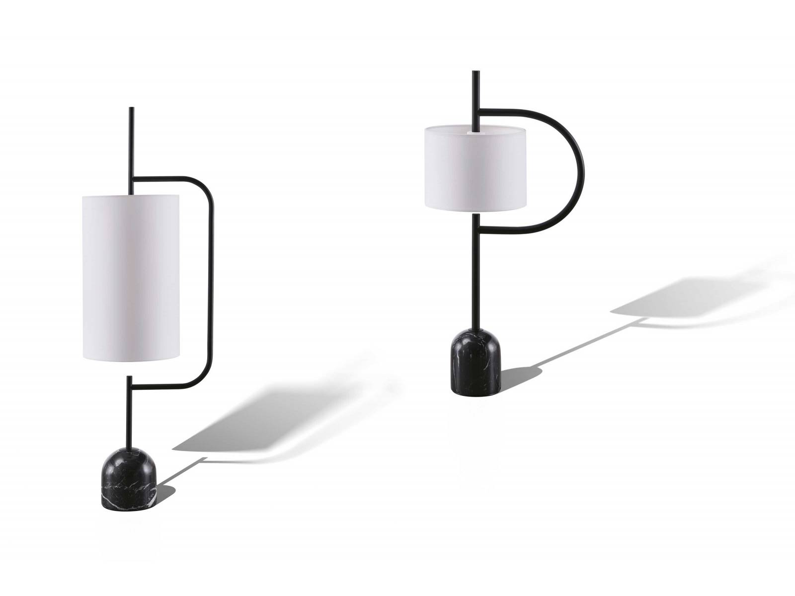 Für «Detour» setzte das Designstudio Nendo japanische Ästhetik und österreichische Designkultur in einen spannenden Kontext: Geometrische Formen und extravagante Rundungen prägen die Konturen der Leuchten und des Beistelltisches, aus denen die Kollektion besteht. WITTMANN.