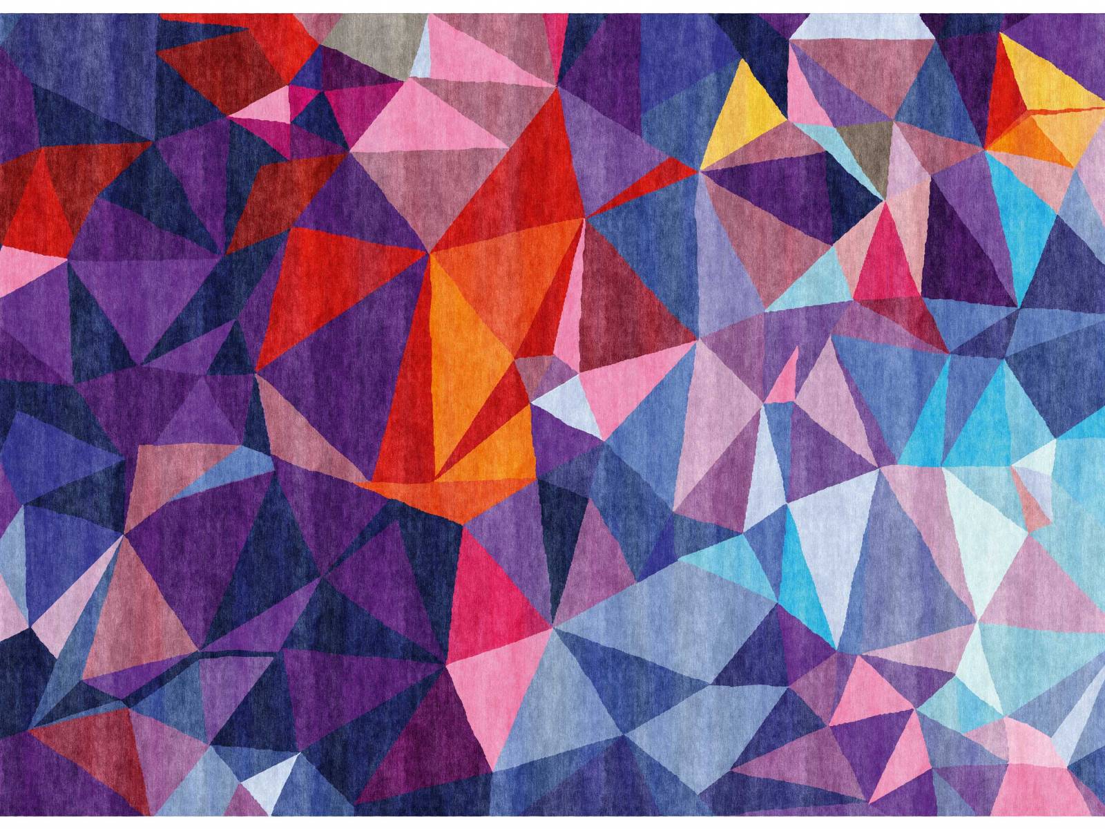 Wenn sich Lichtstrahlen an der kantigen, geometri-schen Form eines geschliffenen Edelsteins brechen, schillert er in den schönsten Farben und verzaubert uns mit seinem Anblick. Allen voran der Topas-Edelstein, dessen Farbspektrum kaum Grenzen kennt. Der handgeknüpfte Teppich «Variegated Topaz 1» aus der Kollektion «Cristalia» ist ein perfektes Abbild seiner facettenreichen, dreidimensionalen Erscheinung. Zollanvari.