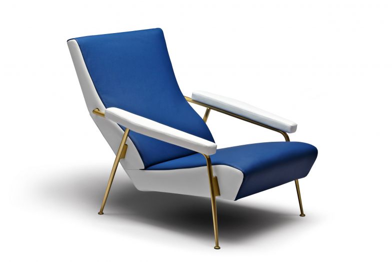 Die Möbelkunst Gio Pontis ist mit dem Mid-Century-Revival wieder zu hoher Popularität gelangt. Der Sessel «D.153.1» entstand für das Privathaus des Meisters in der Via Dezza in Mailand.