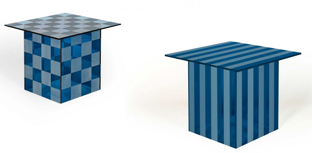 Thales erkannte, dass ein Dreieck, von dem eine Seite dem Durchmesser seines Umkreises entspricht, ein rechtwinkliges Dreieck ist. Gleich 20 rechte Winkel weist der Tisch von Sebastian Herkner auf, der den Namen des griechischen Philosophen trägt. Portrait Sebastian Herkner: Gaby Gerster. PULPOPRODUCTS.COM 