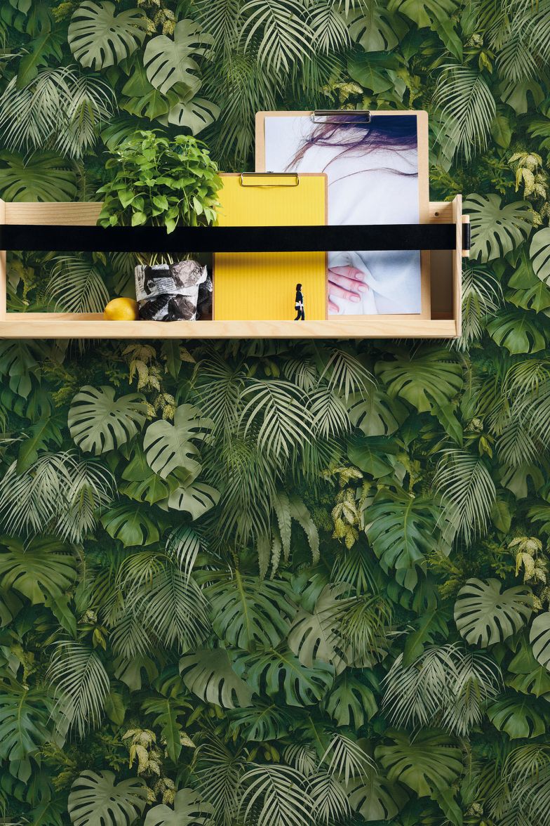 Die Urwälder dieser Welt sind oft von mysteriöser Schönheit, von der wir nur träumen können. Grund genug, sich mit der licht- und scheuerbeständigen Tapete «Dschungel» der üppigen Vegetation zu bereichern und den eigenen Räumlichkeiten etwas Exotik einzuhauchen. Architects Paper.