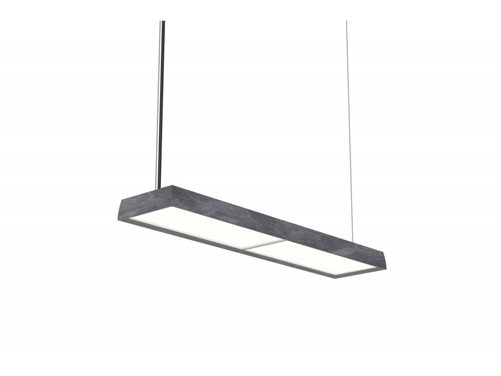 Mit der «LP Slim Box» wurde die Modellreihe LP Slim um ein rechteckiges Modell erweitert, das dank einer breiten Palette an Ausführungen vielfältige Installations- und Inszenierungsmöglichkeiten bietet. Das nach unten gerichtete Licht betont die Details des schlanken Gehäusedesigns, darüber hinaus wird auch die Decke indirekt erhellt. Louis Poulsen.