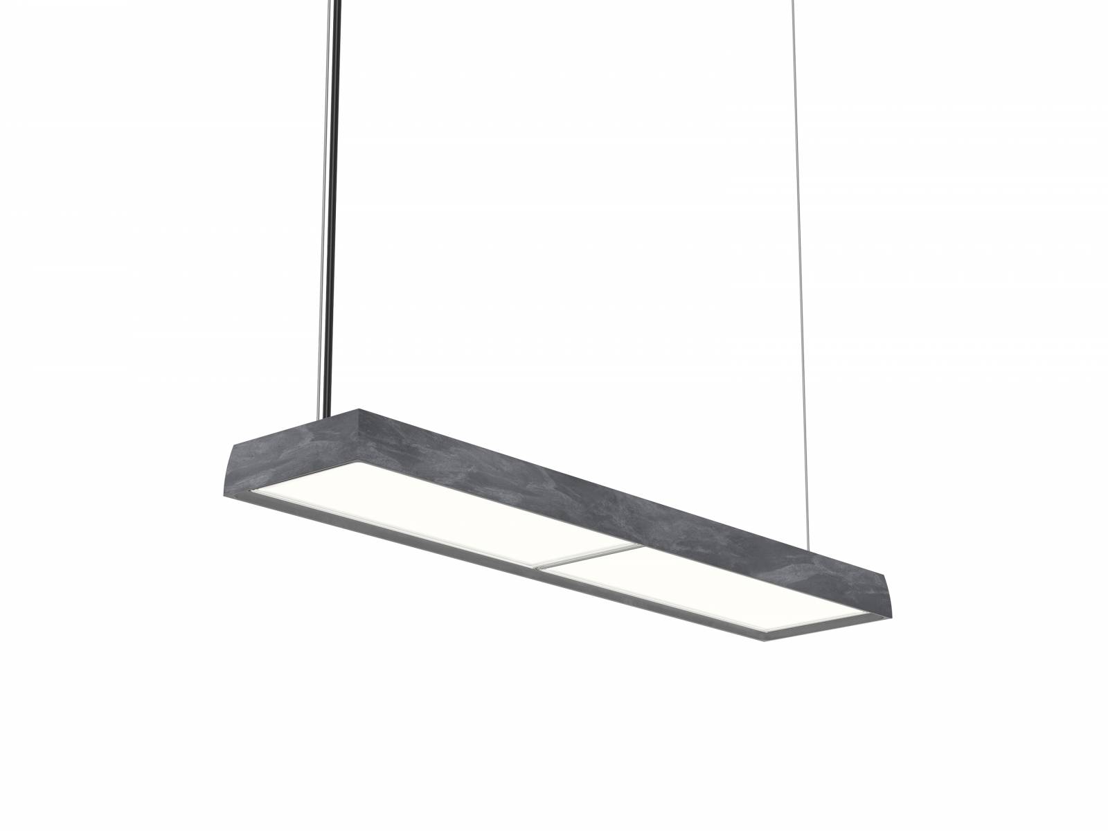 Mit der «LP Slim Box» wurde die Modellreihe LP Slim um ein rechteckiges Modell erweitert, das dank einer breiten Palette an Ausführungen vielfältige Installations- und Inszenierungsmöglichkeiten bietet. Das nach unten gerichtete Licht betont die Details des schlanken Gehäusedesigns, darüber hinaus wird auch die Decke indirekt erhellt. Louis Poulsen.