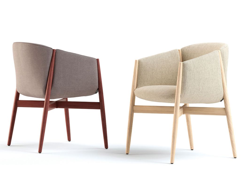 Möbel des Jahres 2025, 3. Platz: Polsterstuhl «Kagu» von Cor.