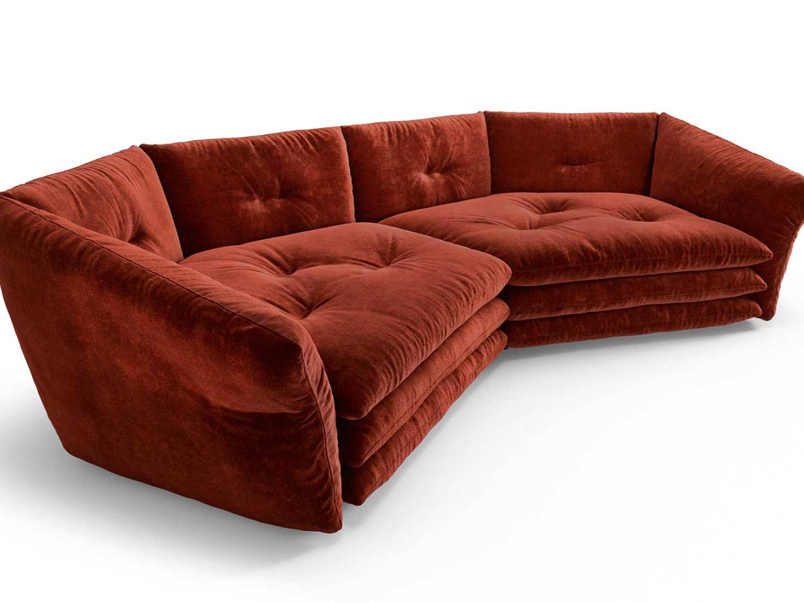 Skulptur in Velours: Mit «Manyara» schafft Bretz ein Statement Piece zwischen Handwerkskunst und wohnlicher Exzentrik. Jede Linie und jede Lage wirkt inszeniert und bleibt dabei radikal gemütlich. BRETZ.