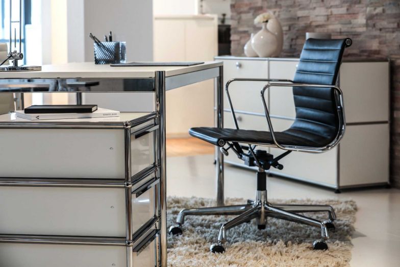 In der Themenwelt Design Office werden ausschliesslich hochwertige Premiumprodukte und Designklassiker angeboten.