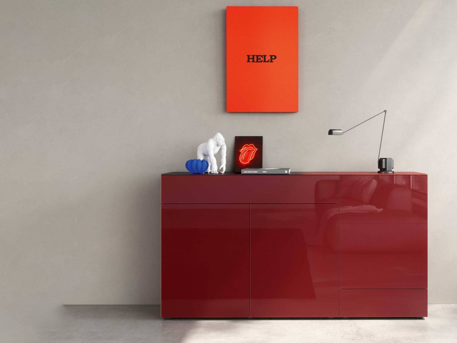 Mit dem Konstruktionsprinzip von «Case» werden die KundInnen zu DesignerInnen. Das Herzstück ist ein Gehrungskorpus mit einer maximalen Breite von 240 cm, der individuell mit Türen, Schüben oder Klappfronten gestaltet werden kann. Der smarte Konstruktionsprozess macht das Möbel preislich sehr attraktiv, ohne dass es an Qualität verliert. KETTNAKER.