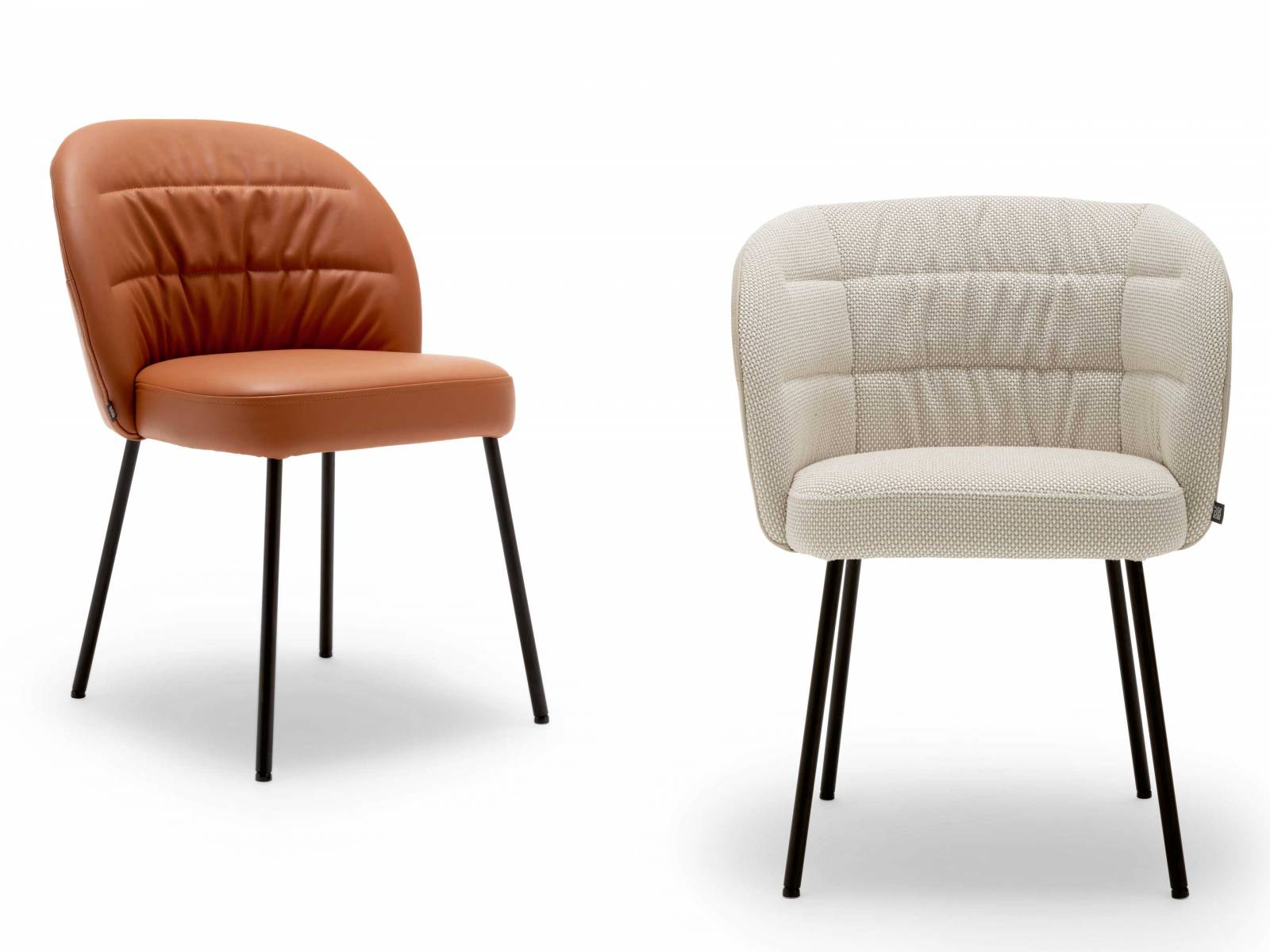 «Noa» sei der perfekte Stuhl für Sitzenbleiber, erklären die Designer Silja und Norbert Beck ihren neusten Entwurf: Denn der legere Stuhl, wahlweise mit oder ohne Armlehne, könnte dank der angenehm weichen Polsterung von Sitzfläche und Rückenlehne kaum komfortabler sein. Für den Bezug stehen hochwertige Stoff- und Lederkollektionen zur Auswahl, wodurch der Stuhl auch optisch pure Gastfreundschaft ausstrahlt. Rolf Benz.