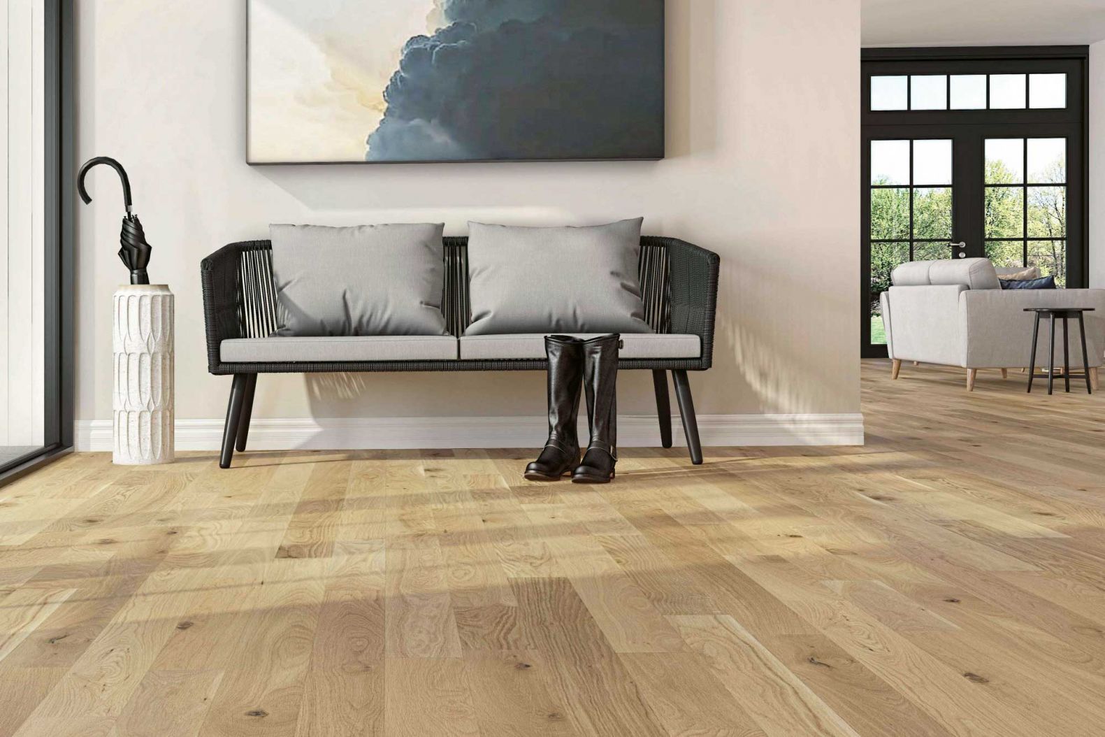 Parkett oder Diele, elegant oder rustikal: Holz ist edel, natürlich, wird mit den Jahren immer schöner und verleiht jedem Raum Charakter. Das Unternehmen hat sich vor über 30 Jahren ganz der Herstellung von Eichenholzböden verschrieben und bietet ein umfangreiches Sortiment individueller Bodenbeläge. DIELENWERK.CH