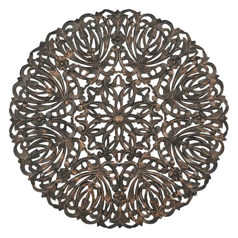 HOLZACCESSOIRE «Mandala» DAVINCI-SCHWEIZ.CH